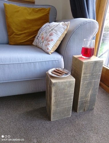 Unfinished solid oak block - unfinished,