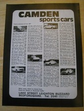 CAMDEN SPORTS CARS LEIGHTON