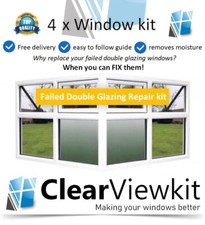 4 x Window kit Clears