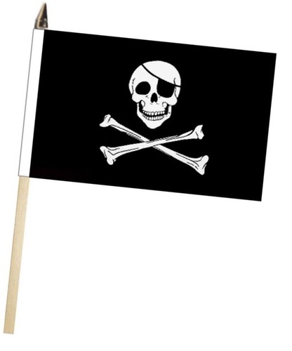 Pirate skull and - pirate, crossbones