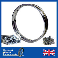 19' x 1.85 BSA Rim & Spoke Set - Single Sided - A7 A10 A50 A65 B33 M20 Front