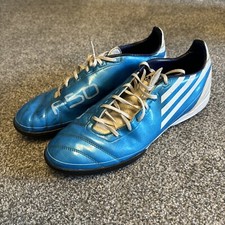 Adidas Astro Football Boots UK 11 EUR 46 Adult F10 TRX F50 Blue White Retro