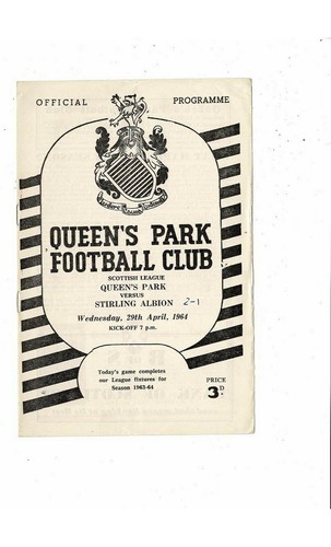 1963 queens park stirling - park, v