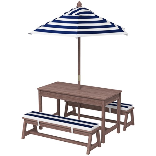 Wooden kids picnic table - wooden,