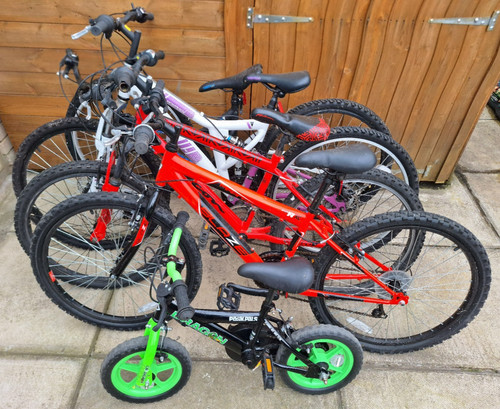 Joblot used bikes bicycles - joblot,