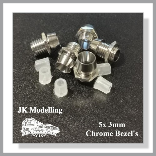 3mm 5mm led chrome - 5mm,