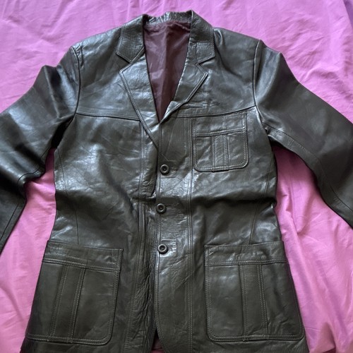 Solid men black - !solid, leather
