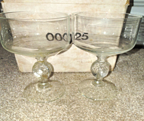 Set crystal champagne - of,