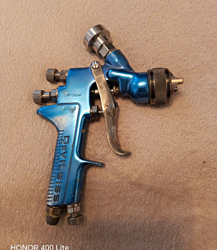 Devilbiss gti spraygun - devilbiss,