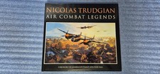 Air Combat Legends by Nicolas Trudgian HB DJ  1998 SIGNED Aviation Art WW2 RAF