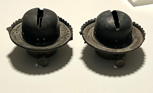 Antique miller oil lamp - e.,