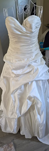 Mori lee ivory - lee, satin