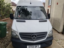 No vat new MOT  14/10 114k Mercedes Sprinter 313 Mwb 2014