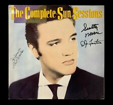 SIGNED ELVIS PRESLEY COMPLETE SUN SESSIONS VINYL SCOTTY MOORE DJ FONTANA +1 RARE