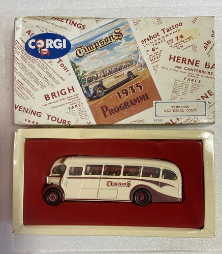 Corgi timpsons aec - timpsons, coach