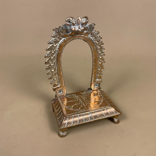 Antique brass chowki with - antique,