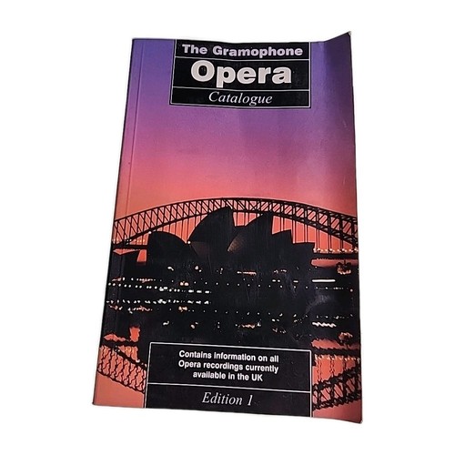 Gramophone opera catalogue - opera,