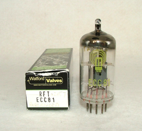Ecc81 12at7 rft vintage - ecc81,