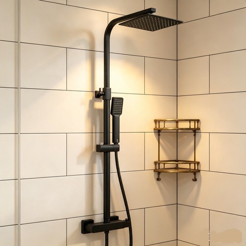 Bathroom thermostatic exposed - bathroom,