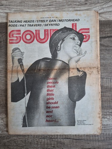 Sounds newspaper 1977 x - newspaper, 22.10.1977