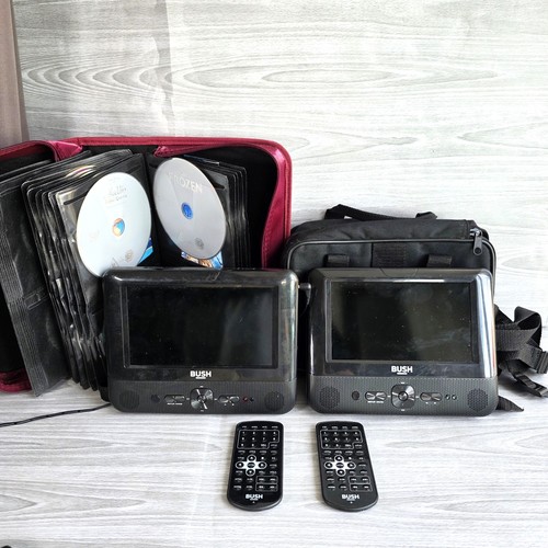 Bush dual dvd player bundle - bush,