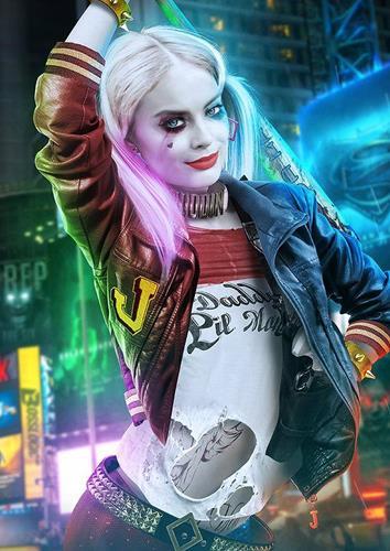 Harley quinn poster suicide - quinn,