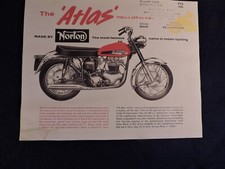 Vintage 1960's Norton Atlas