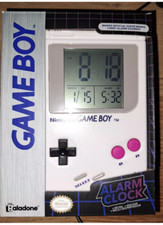 MARIO BROS NINTENDO GAMEBOY STYLE ALARM CLOCK