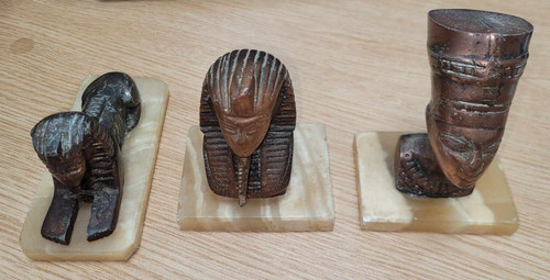 Three stunning antique bronze - three,