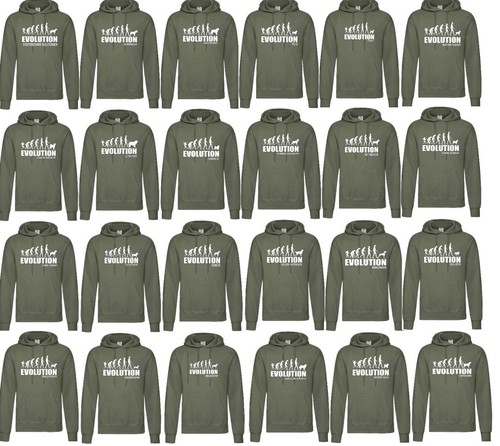 Dog hoody evolution green bull - dog,