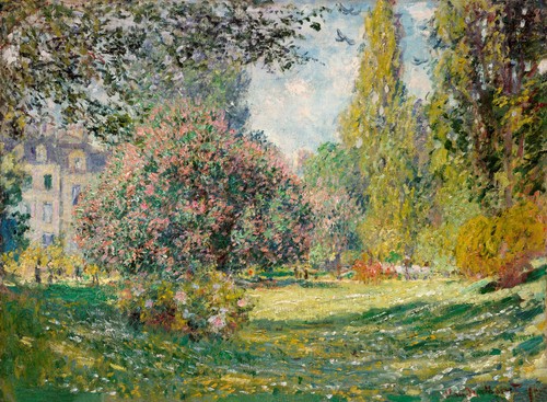 Landscape the parc monceau - parc,