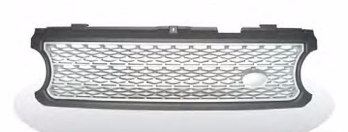Front grille gray silver - grille, for