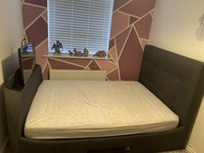 Bed double - tv,