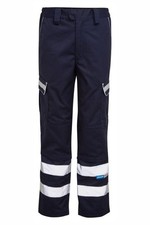 PULSAR® navy polycotton reflective Combat work trouser #P513