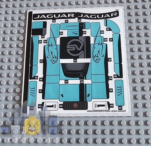 Lego speed champions - champions, sticker