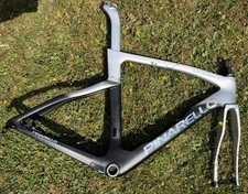 BUY NOW - Pinarello Dogma F - 53cm Frame / Forks Only - Plutonium Silver - Used