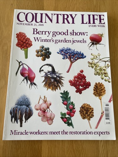 Country life magazine november - country,