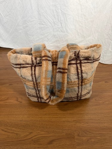 Oliver bonas checked faux - checked, fur