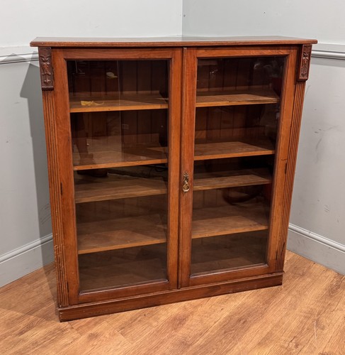 Victorian mahogany bookcase - victorian,