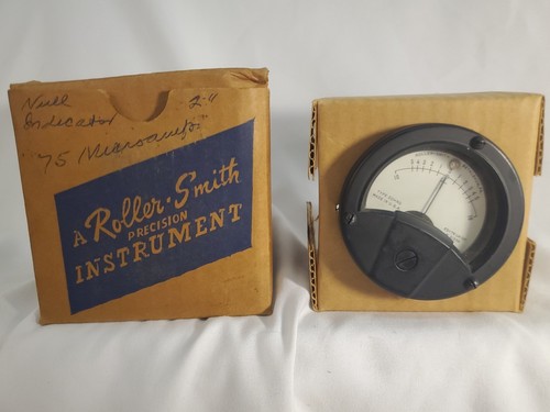 Nos roller smith panel meter - roller,