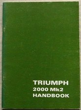 TRIUMPH 2000 Mk2 Car Owner's