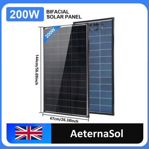 Aeternasol 200w bifacial - aeternasol,