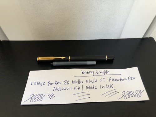 Vintage parker matte black - vintage,