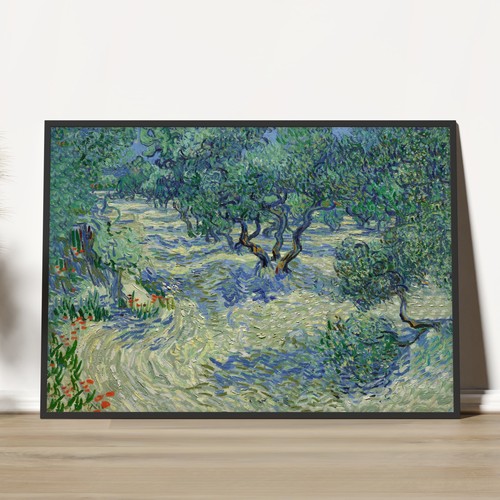 Van gogh olive orchard - orchard, art
