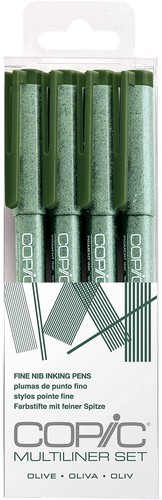 Copic multiliner fine pen - copic,