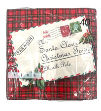Lunch Paper Napkins Dear Santa