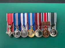 7 MINIATURE MEDALS COURT