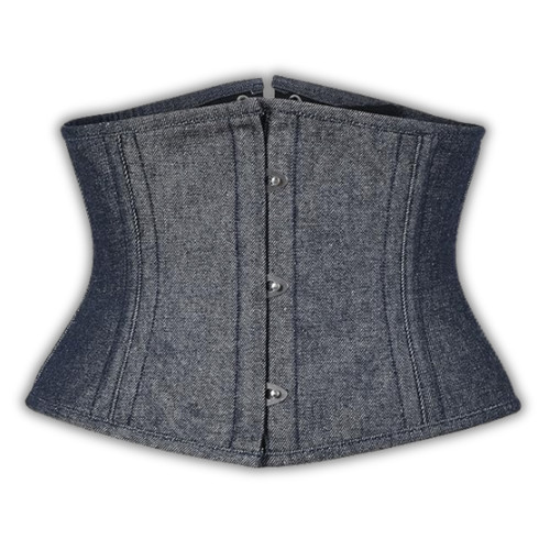 Double steel boned - , corset