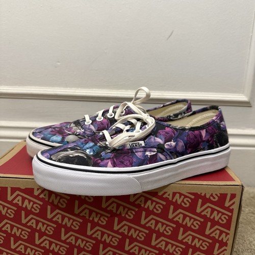 Vans authentic floral purple - authentic,