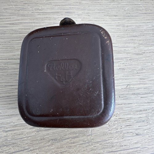 Rollei brown leather - leather, with